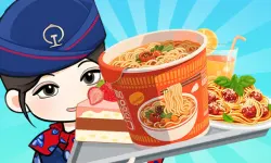 Food Truck Chef Cooking