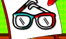 Easy Kids Coloring Glasses