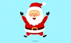 Bouncy Santa Claus