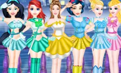 Girls Cosplay Sailor Challenge