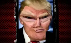 Trump Funny face HTML5