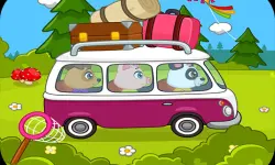 Kids camping