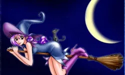 Anime Halloween Jigsaw Puzzle
