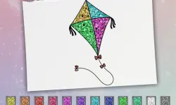 Glitter Toys Coloring Book