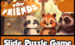 Paw Friends - Slide Puzzle Game