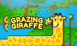 Grazing Giraffe