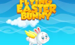 Flying Easter Bunny