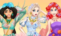 Floral Outfit For The Princess
