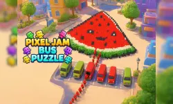 Pixel Jam Bus Puzzle