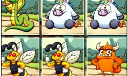 Animals Memo Match