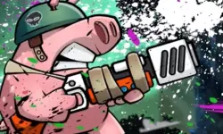 Piggy soldier super adventure