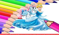 Coloring Book for Cinderella