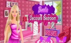 Barbie decorate bedroom
