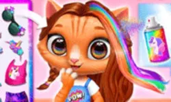 Kitty Animal Hair Salon - Fashion Hair Stylist