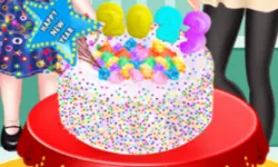 Baby Taylor Confetti Cake