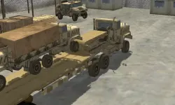 Transport Army vehicle truck driving