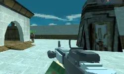 Blocky combat Shooting Arena 3D Pixel