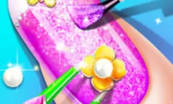 Princess Nail Makeup