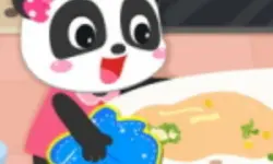 Baby Panda Cleanup Life