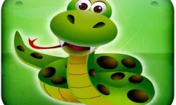 image snake eat food game