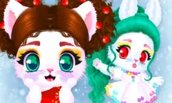 Cat and Rabbit Holiday