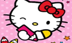 Color & Paint By Number With Hello Kitty
