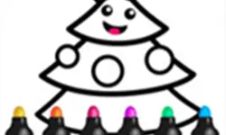 Drawing Christmas For Kids - Draw & Color