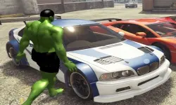 Chained Car vs Hulk Game