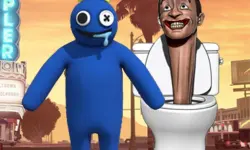 Rainbow Monster VS Skibidi Toilet