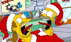 Simpsons Christmas Jigsaw Puzzle