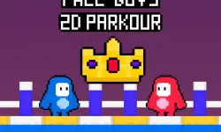 Fall Boys 2D Parkour