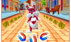 Subway Bunny Run Rush Rabbit Runner Game