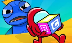 Hide And Seek Blue Monster
