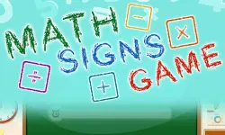 image Math Signs Game