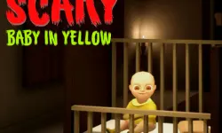 Scary Baby in Yellow