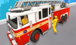 City Rescue Fire Truck Games