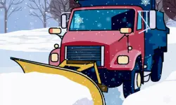 Hidden Snowflakes in Plow Trucks