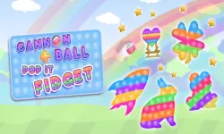 Cannon Ball & Pop It Fidget Game