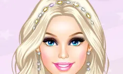 Barbie make up time