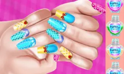 Princess Theme Nail Art DIY
