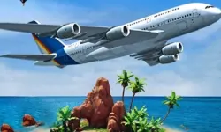 Airplane Simulator Island Travel