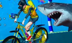 image Underwater Bicycle Racing
