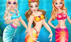 Princess Mermaid Style Dress Up