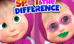 find differences - Masha and bear