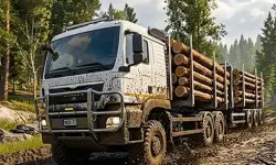 Mud Truck Driving