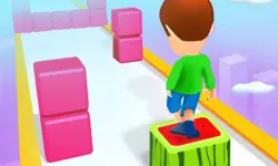 Cube Tower Stack 3D