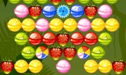 Bubble Shooter Fruits Candies
