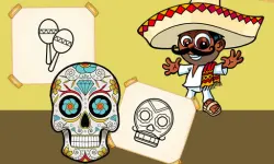 Crazy Mexican Coloring Book