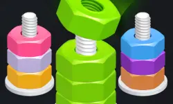 nuts puzzle:color sort