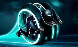 Cyber Tron biker